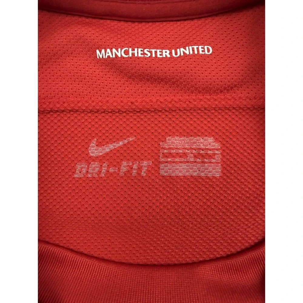 Manchester United L Nike 2011/12 Home Y2k Football Shirt Soccer Jersey